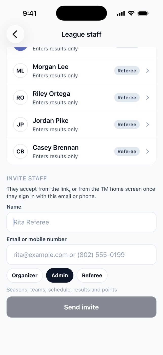 Bring in an assistant